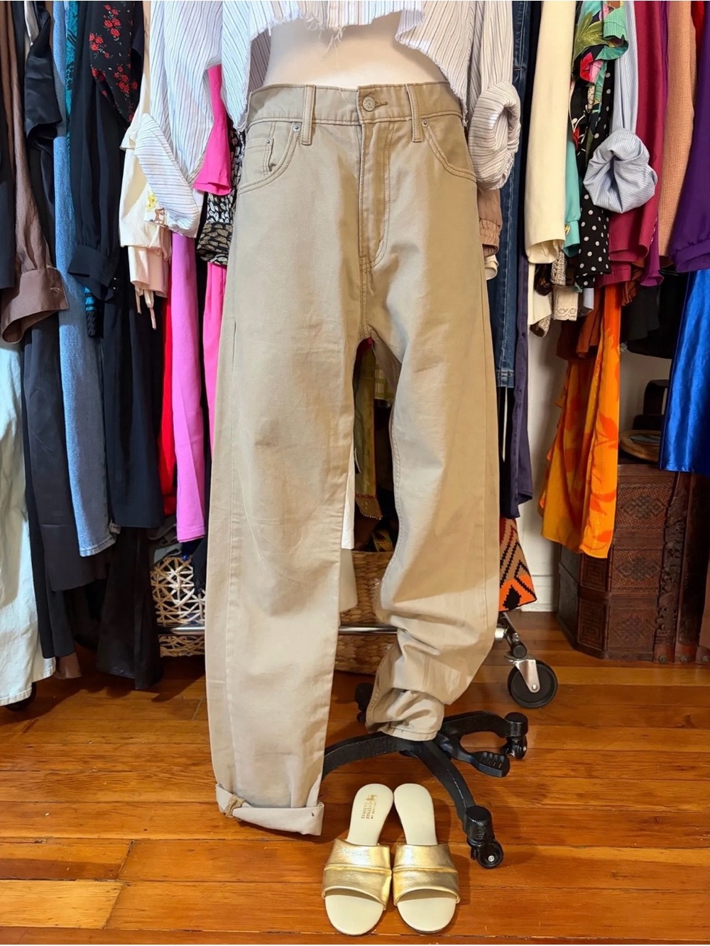 LEVI’S 508 Tan Jeans